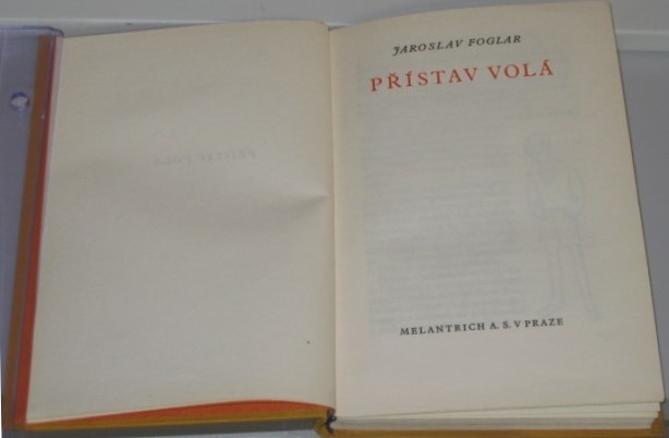 Přístav volá - 1934 - 1.vydání - Melantrich - TL