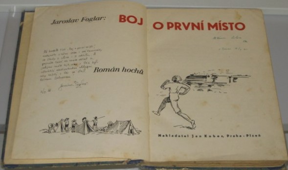 Boj o první místo - 1936 - 1.vydání - Kobes - TL